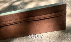 Antique Factory Industrial Metal Shadowbox Vintage Apothecary Display Decor Art