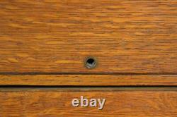 Antique File Cabinet, Oak Lawyers/Bankers File Drawers #21510