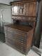 Antique Flat File And Communion Cabinet From Catholic Church