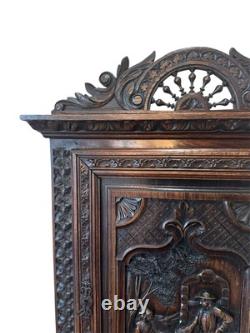 Antique French Bonnetaire Cabinet