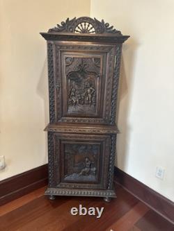 Antique French Bonnetaire Cabinet
