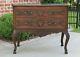 Antique French Country Chest Of Drawers Carved Oak Louis Xv Commode Cabinet 1900