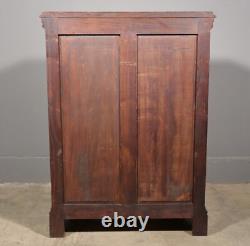 Antique French Gothic Revival Cabinet/Console/Sideboard, Highly Carved Chestnut