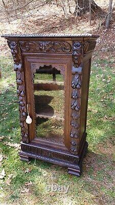 Antique French Jam Cabinet Cupboard Heirloom Cabinet Bar Oak Confiture Key