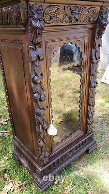 Antique French Jam Cabinet Cupboard Heirloom Cabinet Bar Oak Confiture Key