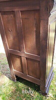 Antique French Jam Cabinet Cupboard Heirloom Cabinet Bar Oak Confiture Key