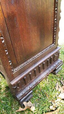 Antique French Jam Cabinet Cupboard Heirloom Cabinet Bar Oak Confiture Key