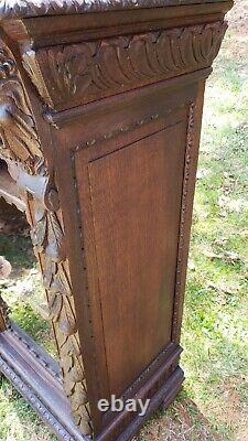 Antique French Jam Cabinet Cupboard Heirloom Cabinet Bar Oak Confiture Key