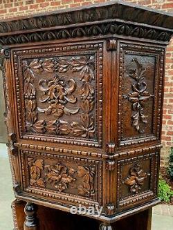 Antique French Vestry Cabinet Sacristy Altar Vestment Wine Cabinet Bar Catholic