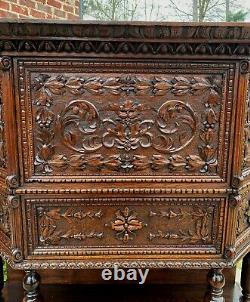 Antique French Vestry Cabinet Sacristy Altar Vestment Wine Cabinet Bar Catholic