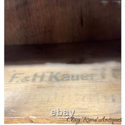 Antique French victorian tramp art cabinet cupboard collectors Black Forest 1800