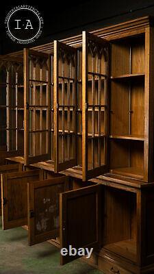 Antique General Store Display Cabinet