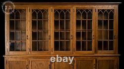 Antique General Store Display Cabinet