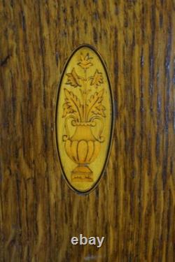 Antique Georgian Period English Oak Welsh Dresser Pewter Cupboard Buffet Hutch