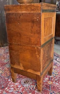 Antique Globe Brand Oak Stacking File Cabinet Circa 1900