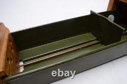 Antique Globe Wernicke Oak Library Card Catalog File Drawer Cabinet Cincinnati