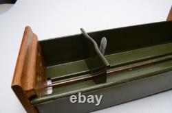 Antique Globe Wernicke Oak Library Card Catalog File Drawer Cabinet Cincinnati