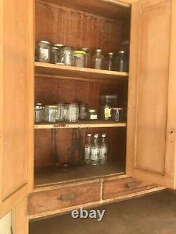 Antique Hamilton Kitchen Pantry Cupboard Storage Cabinet @ 92313 California