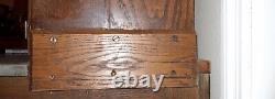 Antique -Hoosier/Baker Cabinet Early 1900s Oak, Great History! Original