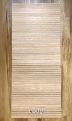 Antique Hoosier Cabinet Tambour Door Oak Side Slide New 18x41