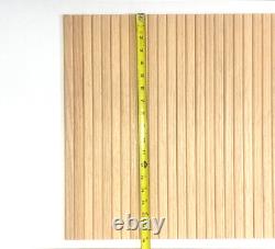 Antique Hoosier Cabinet Tambour Door Oak Side Slide New 18x41
