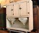 Antique Hoosier Cabinet Top With Flour Sugar Bin Sifter Will Ship
