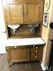 Antique Hoosier Cabinet With Flour Sifter And Sugar Bin