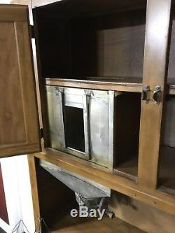 Antique Hoosier Cabinet With Flour Sifter And Sugar Bin