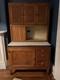 Antique Hoosier Hutch Enamel Top, Flour Bin, Storage Brooklyn, Ny