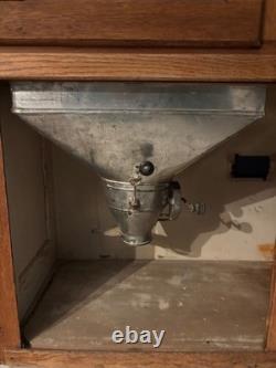 Antique Hoosier Hutch Enamel Top, Flour Bin, Storage Brooklyn, NY