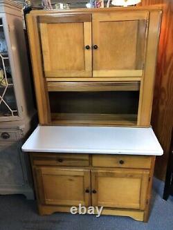 Antique Hoosier Kitchen Cabinet