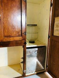 Antique Hoosier Kitchen Cabinet
