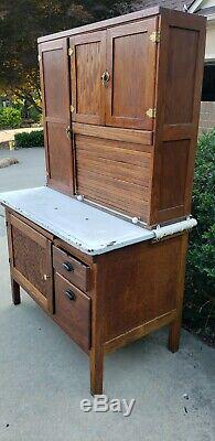 Antique Hoosier Kitchen Cabinet with flour bin and sifter