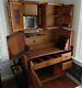 Antique Hoosier Oak Kitchen Cabinet