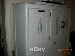 Antique Hoosier Style Cabinet Kitchen Hutch by Keystone, Littlestown, Pa