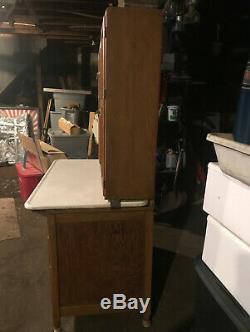 Antique Hoosier Style Kitchen Cabinet