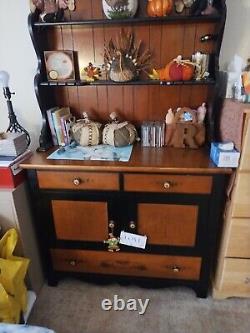 Antique Hutch Cabinet