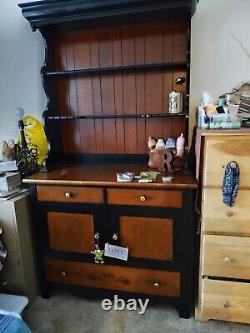 Antique Hutch Cabinet