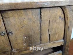 Antique Hutch Cabinet Movie Prop Planet of the Apes Distressed Furniture Fantasy
