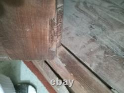 Antique Hutch Cabinet Movie Prop Planet of the Apes Distressed Furniture Fantasy