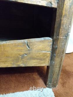 Antique Hutch Cabinet Movie Prop Planet of the Apes Distressed Furniture Fantasy