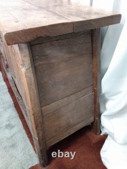 Antique Hutch Cabinet Movie Prop Planet of the Apes Distressed Furniture Fantasy