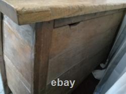 Antique Hutch Cabinet Movie Prop Planet of the Apes Distressed Furniture Fantasy