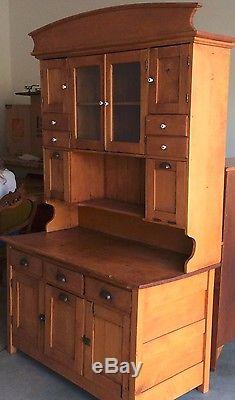 Antique Hutch/hoosier Kitchen Cabinet