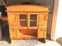 Antique Hutch/hoosier Kitchen Cabinet