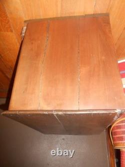 Antique J. P Coates Six Drawer Spool Cabinet