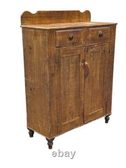 Antique Jelly cupboard milk cabinet primitive 1860 old paint Decoration