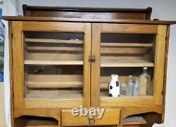 Antique Kitchen Hutch Baker's Table