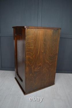 Antique Late 19th Century Tambour front cabinet