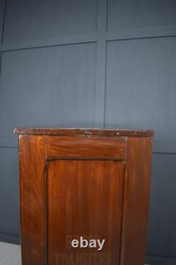 Antique Late 19th Century Tambour front cabinet